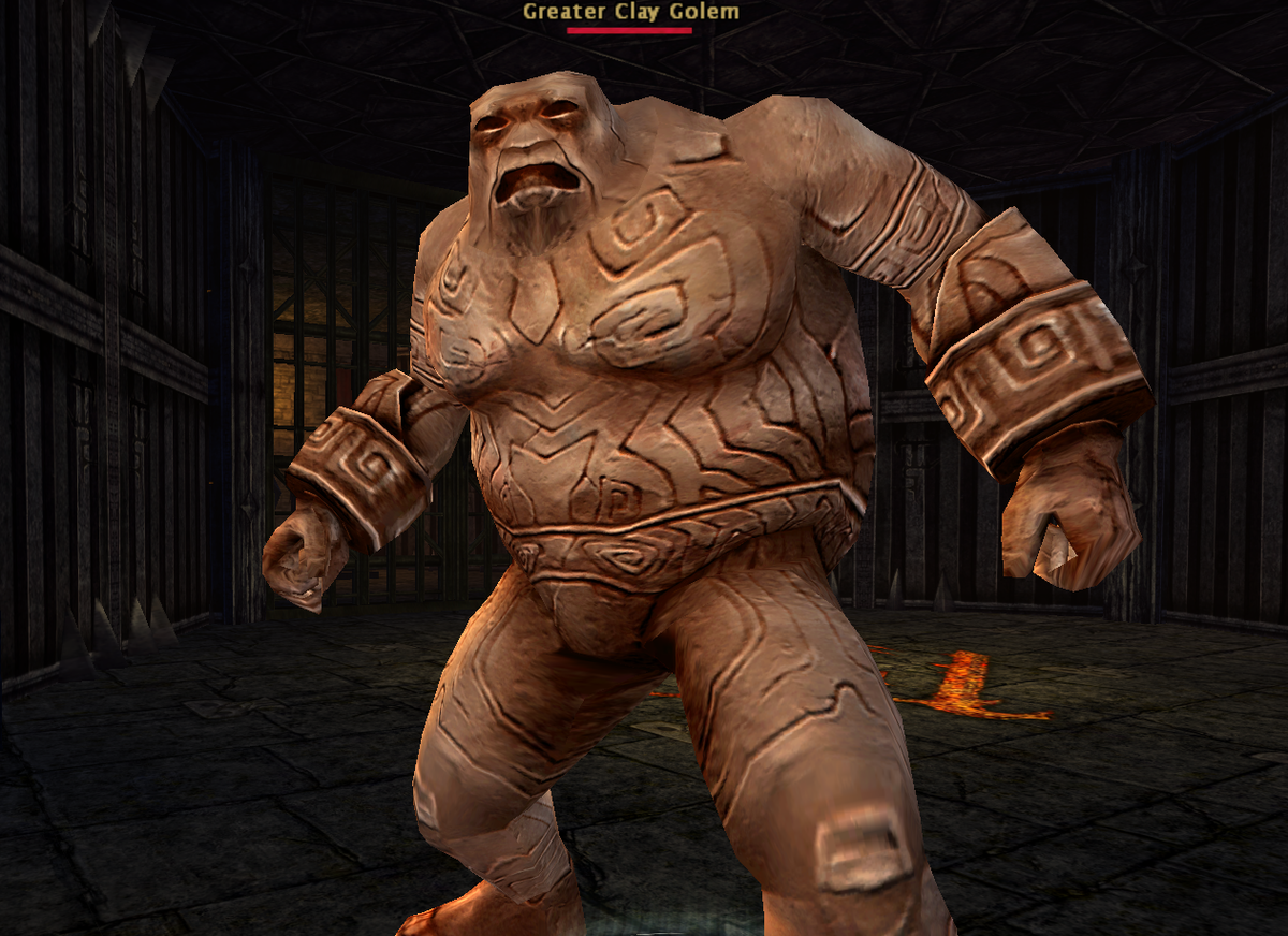 Greater Clay Golem DDO Compendium